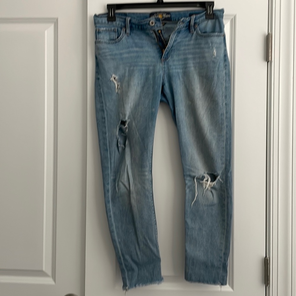 Lucky Brand cropped capri jeans